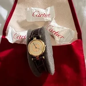 Cartier Paris Womens Watch New Swiss Made Strap Leather Made in France Cartier | Accessories | Cartier Paris Womens Watch New Swiss  main image 3